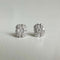 Boucles d'oreilles Boucles d’oreilles en or blanc 18k, diamants taille émeraude, 0,54 ct 58 Facettes GER1049WG_20261009