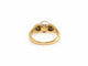 Bague 57 Bague en or jaune 18k, perle de culture et diamants 58 Facettes LP1962/UNNB