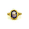 Bague 49 Bague ancienne en or jaune 18 carats et améthyste, début du XXe siècle 58 Facettes bague améthyste