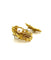 Boucles d'oreilles Boucles d’oreilles en or jaune 18 carats et perles, fin du XXe siècle 58 Facettes boucleoreilles-perle