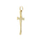 Pendentif Gianni-Carita - Pendentif croix moderne en or jaune 18 ct 58 Facettes 37872