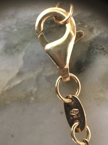 Collier Collier sautoir en or blanc et jaune 18k 58 Facettes 303