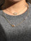 Collier Collier sautoir en or blanc et jaune 18k 58 Facettes 303