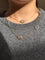 Collier Collier sautoir en or blanc et jaune 18k 58 Facettes 303