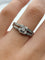Bague 53 Mauboussin - Bague « Chance of Love n° 2 » en or blanc 18K, diamants 0,22 ct 58 Facettes 2367