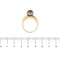 Bague Bague - Perle de Tahiti et diamants en or jaune 18 ct 58 Facettes 38116
