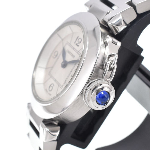 Montre Cartier - Montre Pasha de Cartier à quartz en acier inoxydable 58 Facettes w7x07fq9g0