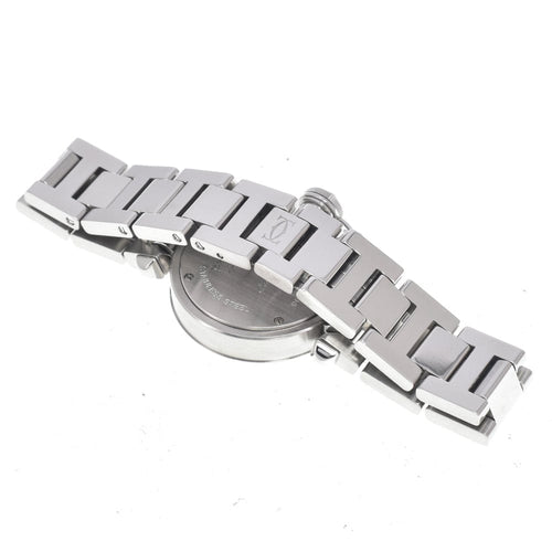 Montre Cartier - Montre Pasha de Cartier à quartz en acier inoxydable 58 Facettes w7x07fq9g0