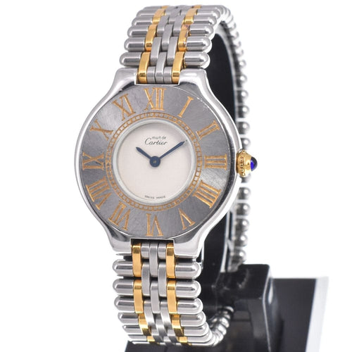 Montre Cartier Must de Cartier 21 - Montre en acier inoxydable 58 Facettes qk94j8f5xj