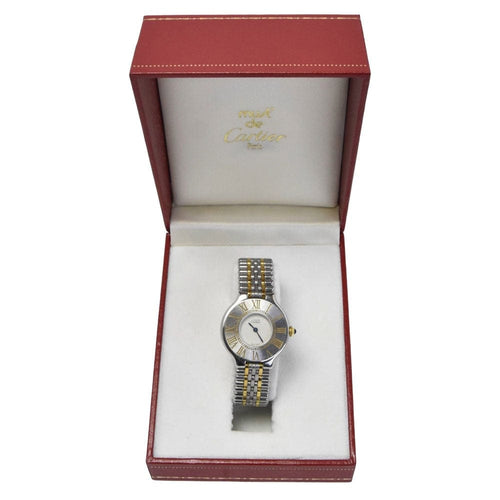 Montre Cartier Must de Cartier 21 - Montre en acier inoxydable 58 Facettes qk94j8f5xj