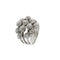 Bague Bague bouquet - Bague en or blanc 18 ct et diamants 58 Facettes 37546