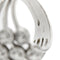 Bague Bague bouquet - Bague en or blanc 18 ct et diamants 58 Facettes 37546