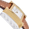 Montre Hermès Heure H - Montre à quartz en métal plaqué or et cuir 58 Facettes mew6pb8305