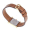 Montre Hermès Heure H - Montre à quartz en métal plaqué or et cuir 58 Facettes mew6pb8305