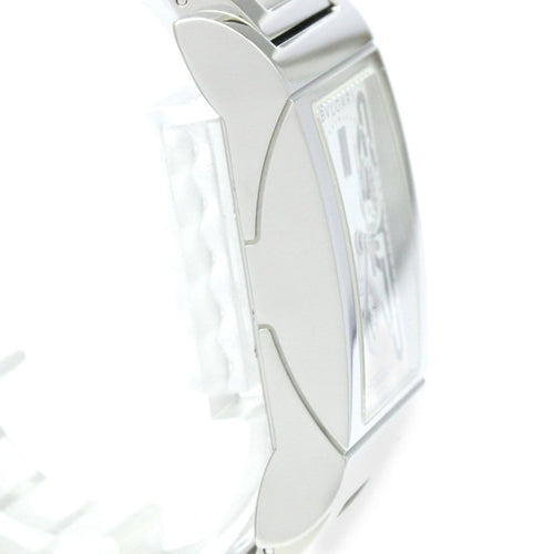 Montre Bvlgari - Montre Rettangolo chronographe à quartz en acier inoxydable 58 Facettes duo8tlr0i0