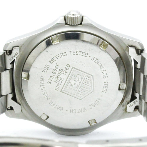 Montre TAG Heuer - Montre Professional 200M chronographe à quartz en acier inoxydable 58 Facettes jti7ryonyh