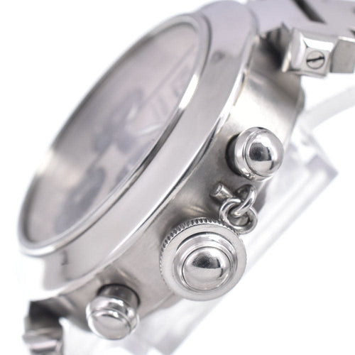Montre Cartier - Montre Pasha C automatique en acier inoxydable 58 Facettes grom3bdpxy