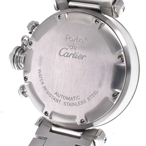 Montre Cartier - Montre Pasha C automatique en acier inoxydable 58 Facettes grom3bdpxy