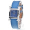 Montre Hermès - Montre Heure H à quartz en métal plaqué et cuir 58 Facettes x7owodaldo
