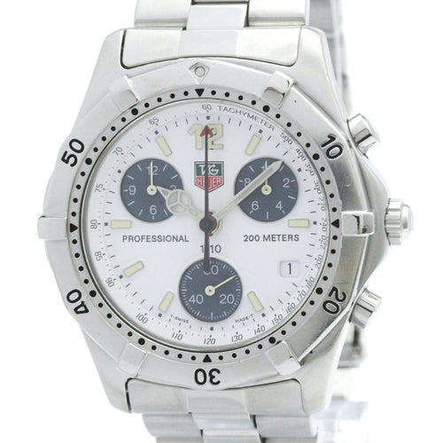 Montre TAG Heuer - Montre Professional 200M Chronographe Quartz en acier inoxydable 58 Facettes gwgoo0fvpm