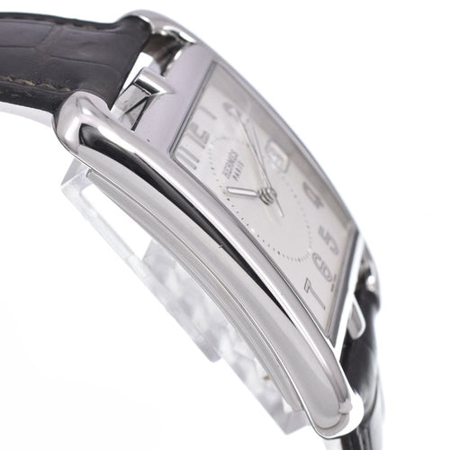 Montre Hermès - Montre Cape Cod à quartz en acier inoxydable et cuir 58 Facettes tmgd4zwdb1