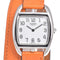 Montre Hermès - Montre Cape Cod Double Tour à quartz, acier inoxydable et cuir 58 Facettes viawgr3ywa