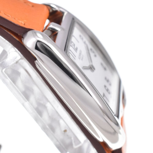 Montre Hermès - Montre Cape Cod Double Tour à quartz, acier inoxydable et cuir 58 Facettes viawgr3ywa