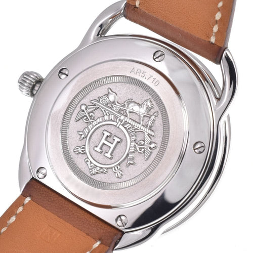 Montre Hermès - Montre Arceau à quartz en acier inoxydable et alligator 58 Facettes sj4eabhtc9