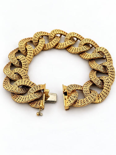 Bracelet Georges Lenfant - Bracelet paillette en or jaune 18 carats 58 Facettes Pa