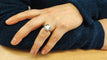 Bague 54 Mauboussin - Bague « Petit Visage d’amour » en or blanc 18 carats 58 Facettes 2523.2