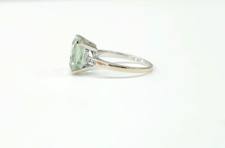 Bague 54 Mauboussin - Bague « Petit Visage d’amour » en or blanc 18 carats 58 Facettes 2523.2