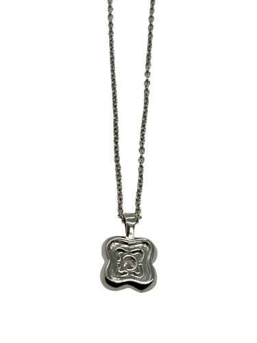Collier Mauboussin - Collier Chance of Love n° 2 en or blanc 18k, diamants 0,25 ct 58 Facettes 2362