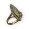 Bague 55 Bague marquise en or jaune 750 et diamants 58 Facettes 149073360