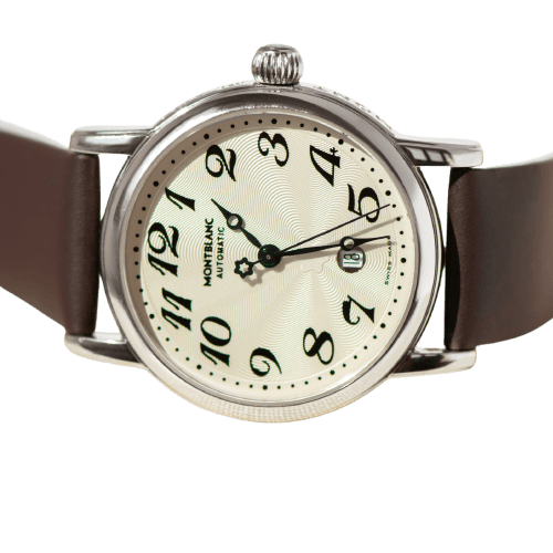 Montre Montblanc Meisterstück 75e anniversaire - Montre automatique réf. 7023 58 Facettes 2414