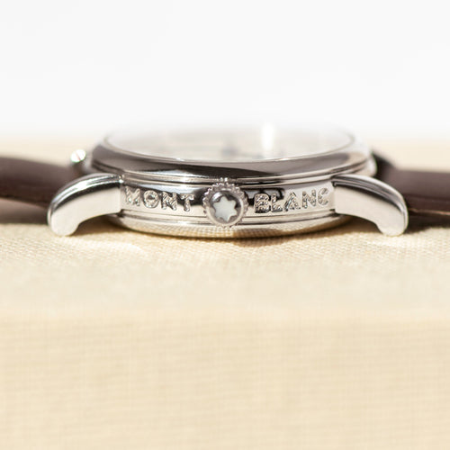 Montre Montblanc Meisterstück 75e anniversaire - Montre automatique réf. 7023 58 Facettes 2414