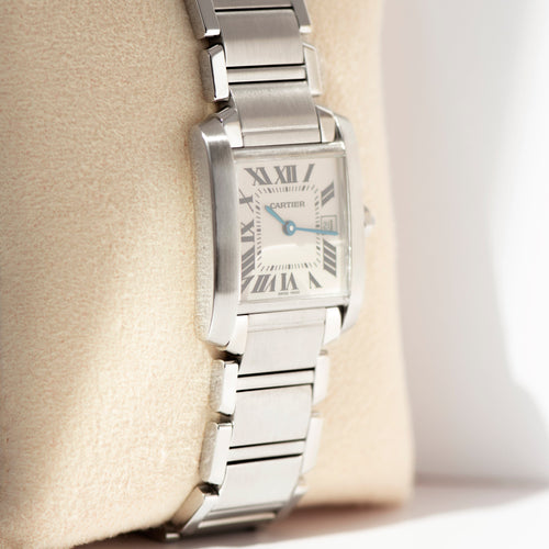 Montre Cartier - Montre Tank Française Medium, réf. 2465 58 Facettes 1678