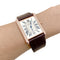 Montre Cartier Tank Louis Cartier XL extra-plate - Montre en or rose 750 et diamants 58 Facettes 35977