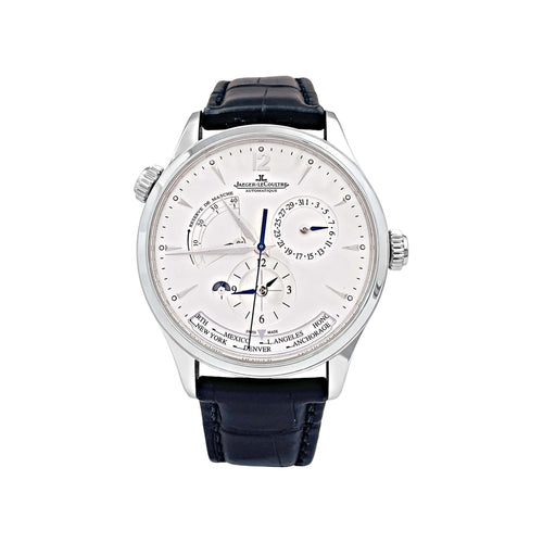 Montre Jaeger-LeCoultre Master Control Geographic - Montre en acier 58 Facettes 36028