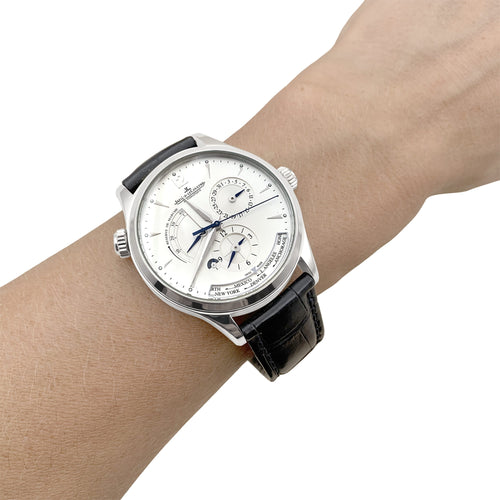 Montre Jaeger-LeCoultre Master Control Geographic - Montre en acier 58 Facettes 36028