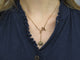 Collier Hermès - Collier pendentif Ex Libris petit modèle en or rose 18k avec diamant 58 Facettes 276988