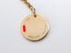 Collier Hermès - Collier pendentif Ex Libris petit modèle en or rose 18k avec diamant 58 Facettes 276988