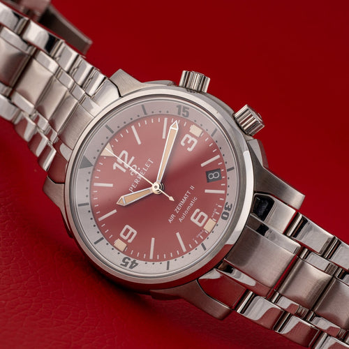 Montre Perrelet Air Zermatt 2 110 - Montre automatique en acier 58 Facettes TOT-11958