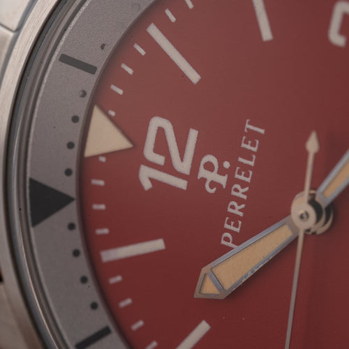 Montre Perrelet Air Zermatt 2 110 - Montre automatique en acier 58 Facettes TOT-11958