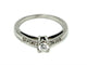 Bague 50 Mauboussin - Bague solitaire en or blanc 18k, diamants 58 Facettes MAUBOUSSIN BG 1054