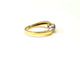 Bague 55 Bague trilogie en or jaune et or blanc 18k, diamants taille brillant 58 Facettes DV-TRI-2610-1