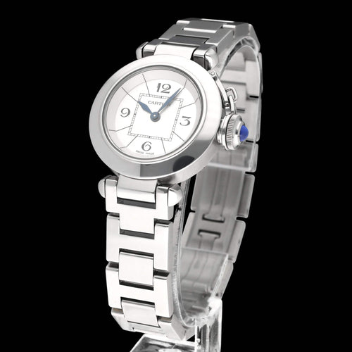 Montre Cartier - Montre Pasha 2973, boîte et papiers, 2017 58 Facettes CRT/PSA/008