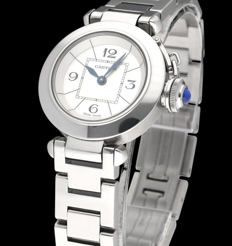 Montre Cartier - Montre Pasha 2973, boîte et papiers, 2017 58 Facettes CRT/PSA/008
