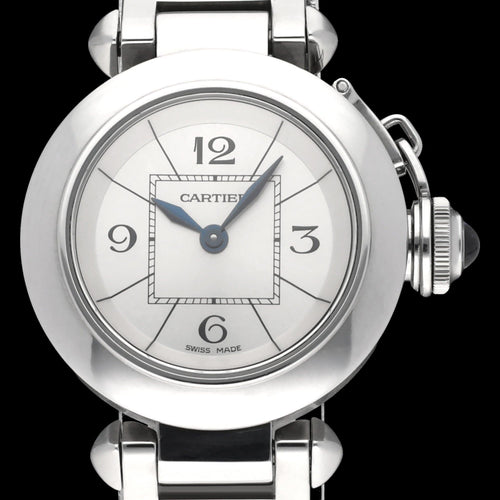 Montre Cartier - Montre Pasha 2973, boîte et papiers, 2017 58 Facettes CRT/PSA/008