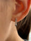 Boucles d'oreilles Boucles d’oreilles en or blanc 18k avec diamants taille princesse 58 Facettes 304