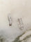 Boucles d'oreilles Boucles d’oreilles en or blanc 18k avec diamants taille princesse 58 Facettes 304